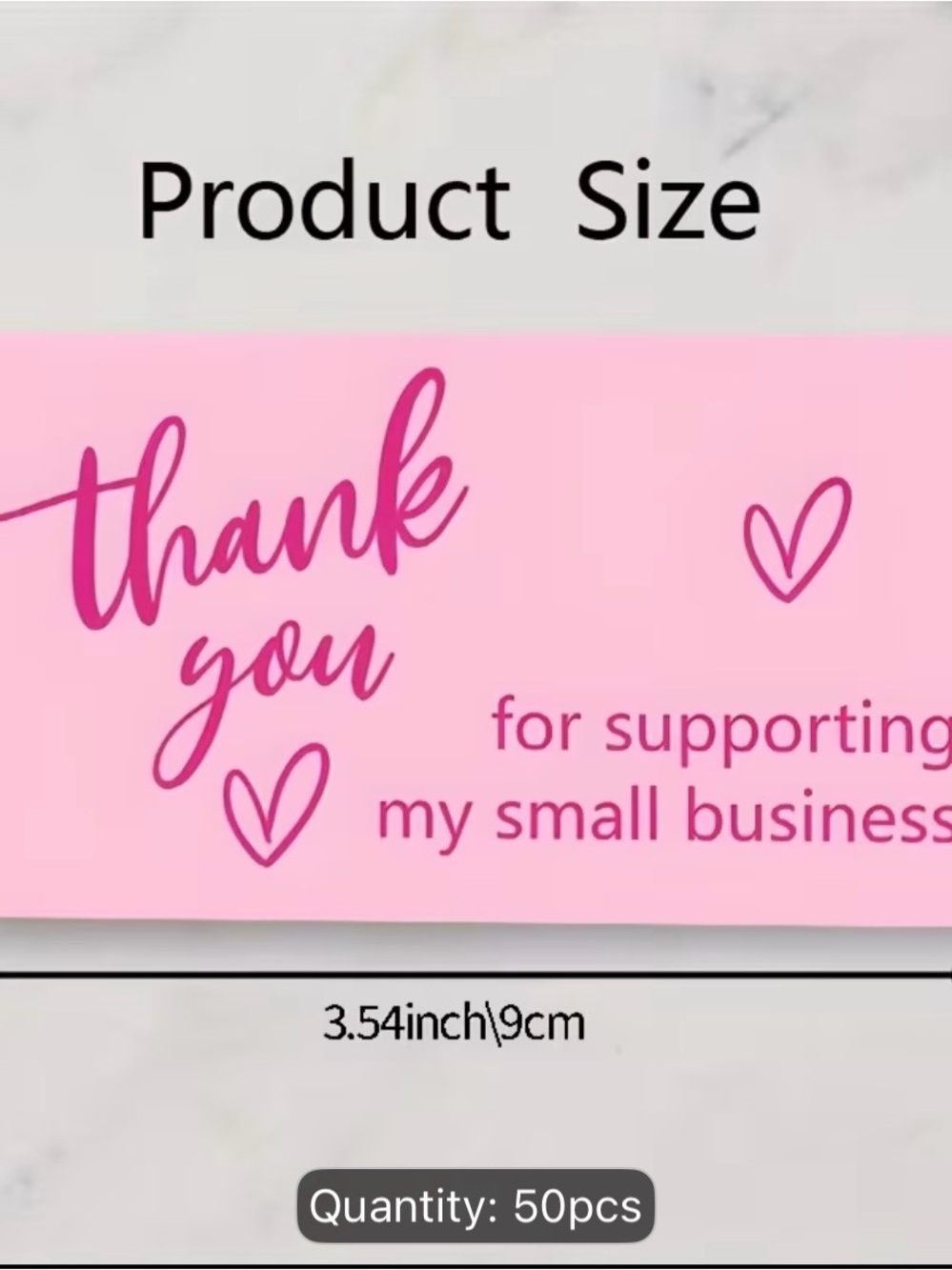 Bundle of Thank You Cards , Stickers and Measuring Tape. All New - Picture 3 of 15
